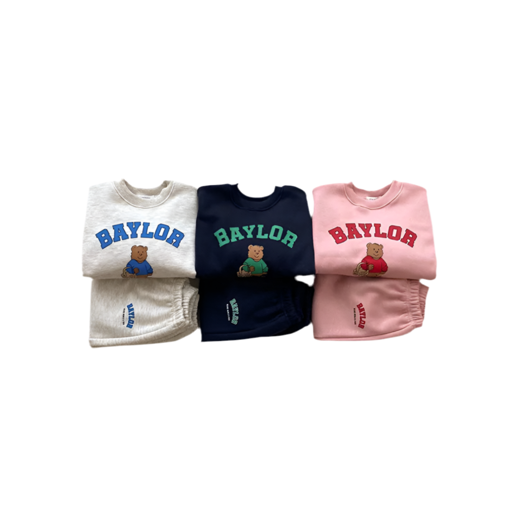 Baylor Bear Sweatshirt & Joggers Set