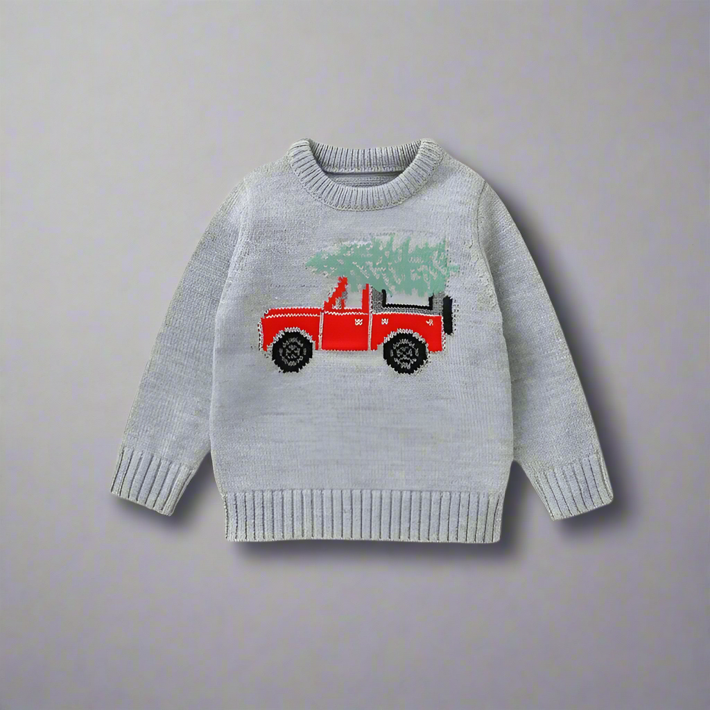 Christmas Tree Truck Jumper