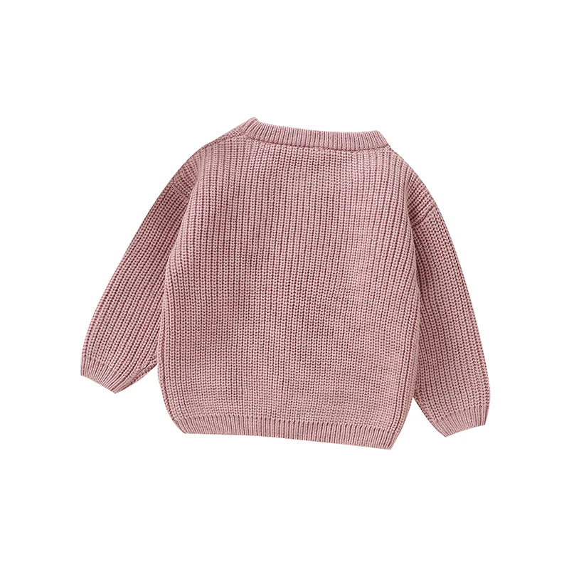 Pink “Love” Knit Jumper