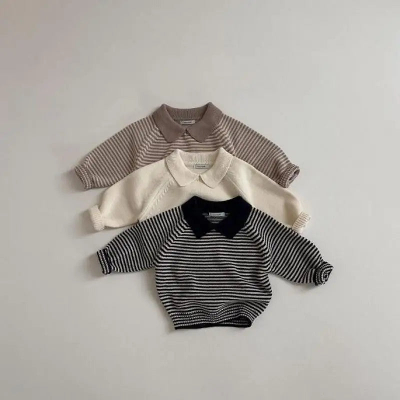 Knitted Pullover Sweatshirt