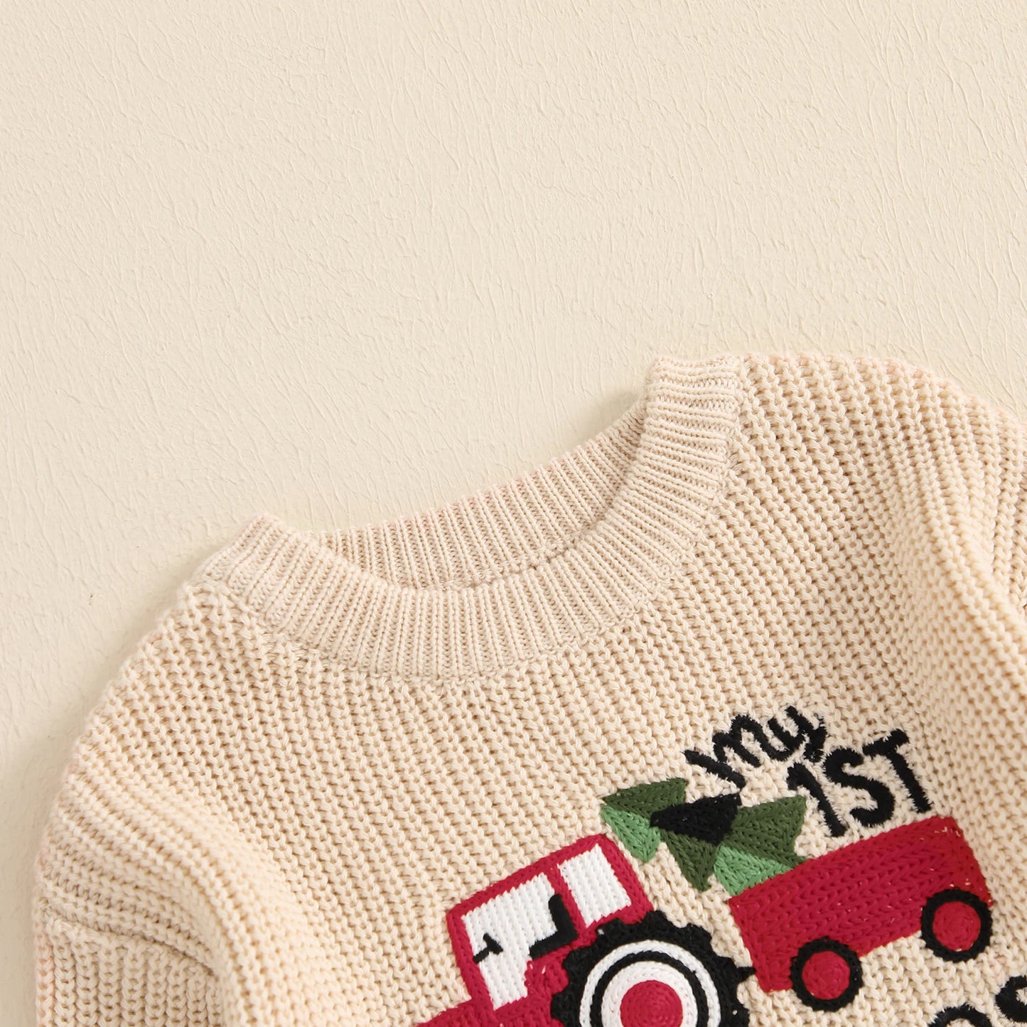 My 1st Christmas Tractor Jumper