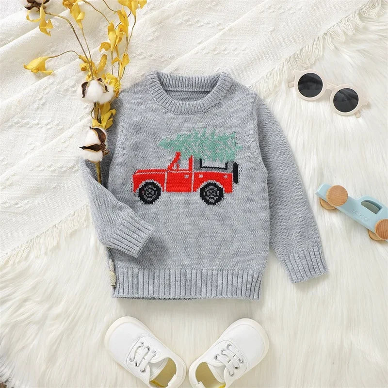 Christmas Tree Truck Jumper