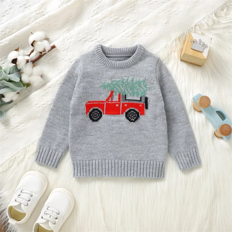 Christmas Tree Truck Jumper