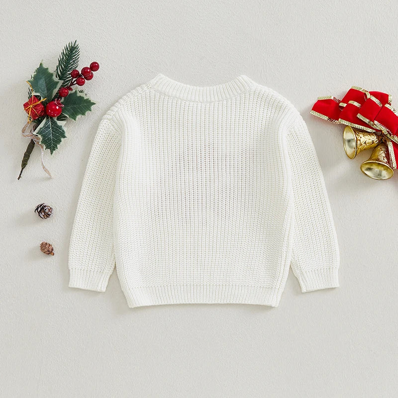 Christmas Knit Santa Baby Jumper