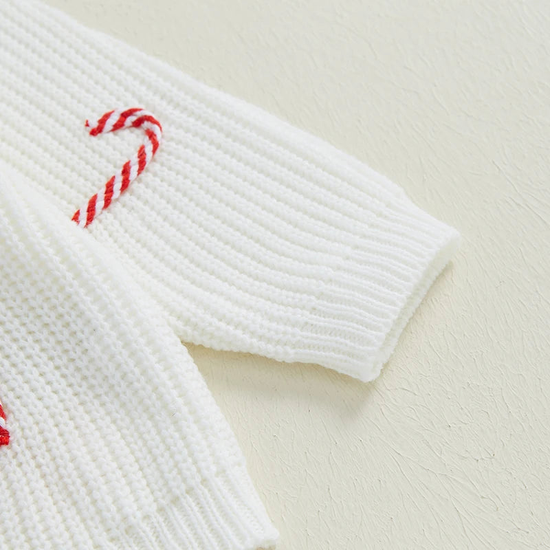 Christmas Candy Cane Knit Jumper