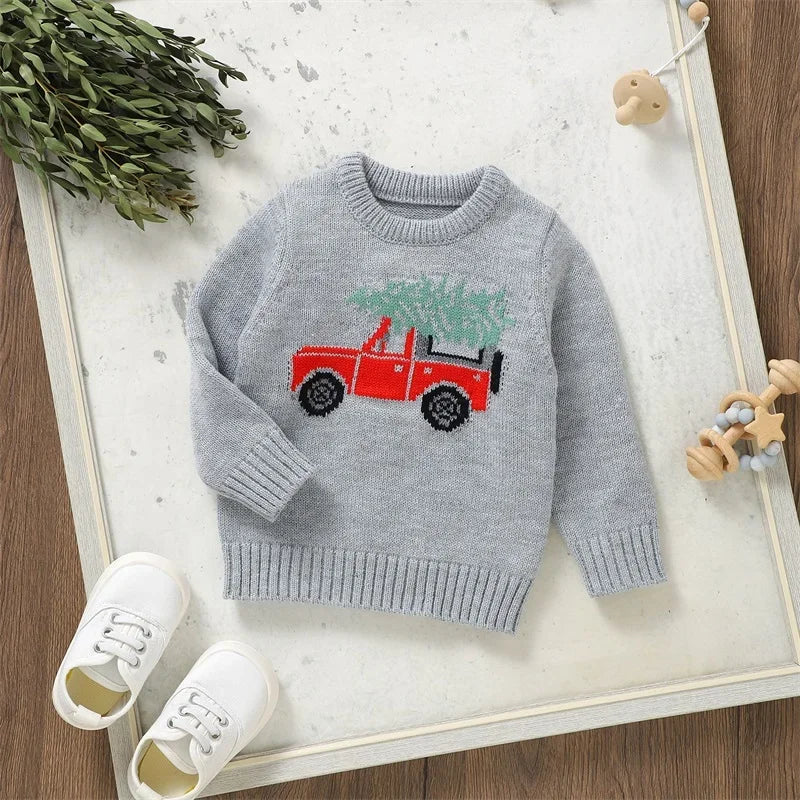 Christmas Tree Truck Jumper