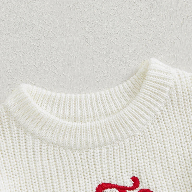 Christmas Knit Santa Baby Jumper