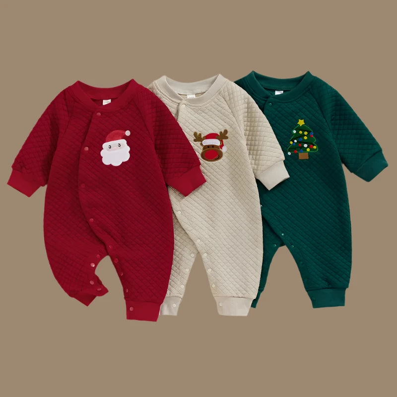 Christmas Onesie - Santa/Reindeer/Christmas Tree